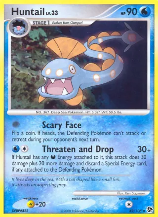 Huntail #42 · Great Encounters Pokémon card
