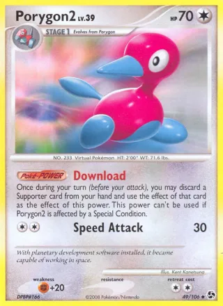 Porygon2 #49 · Great Encounters Pokémon card