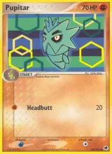 Pupitar · Dragon Frontiers Pokémon card