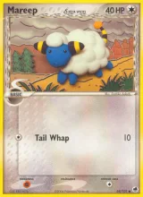Mareep δ · Dragon Frontiers Pokémon card