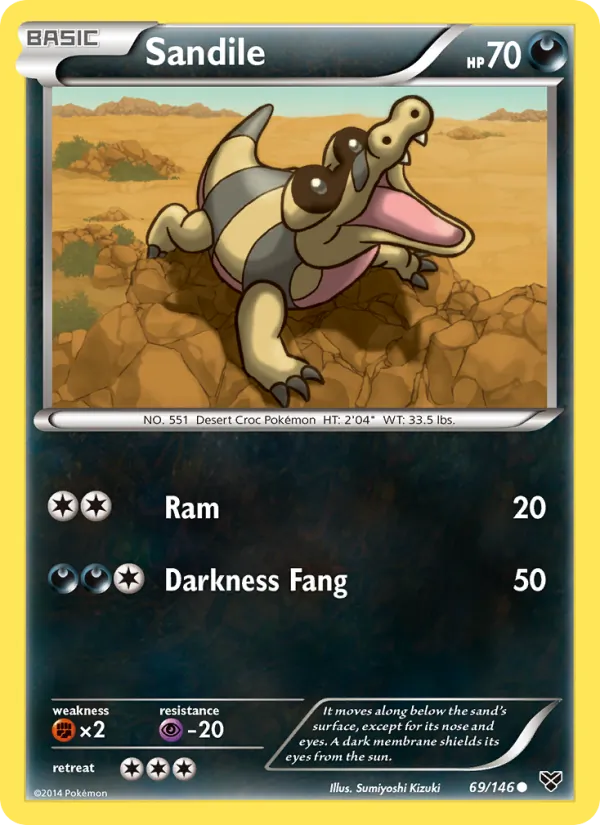 Sandile full card art