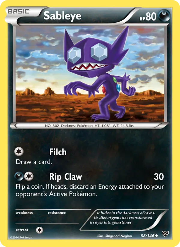 Sableye full card art