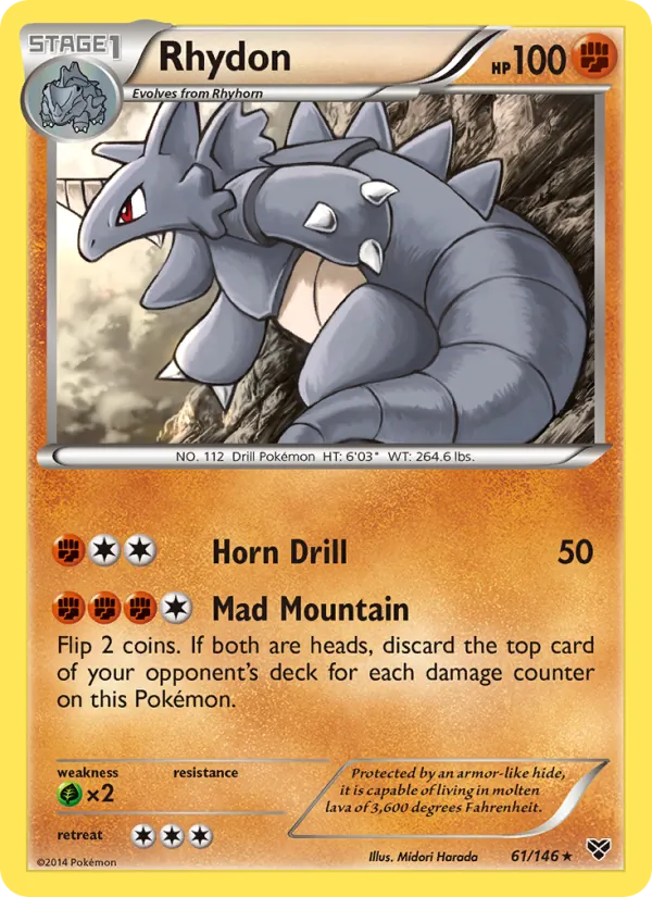 Rhydon full card art