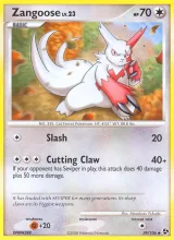 Zangoose · Great Encounters Pokémon card