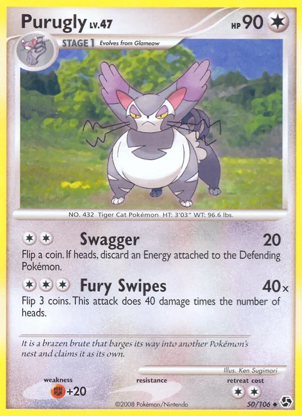 Purugly full card art