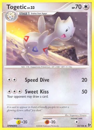 Togetic #55 · Great Encounters Pokémon card