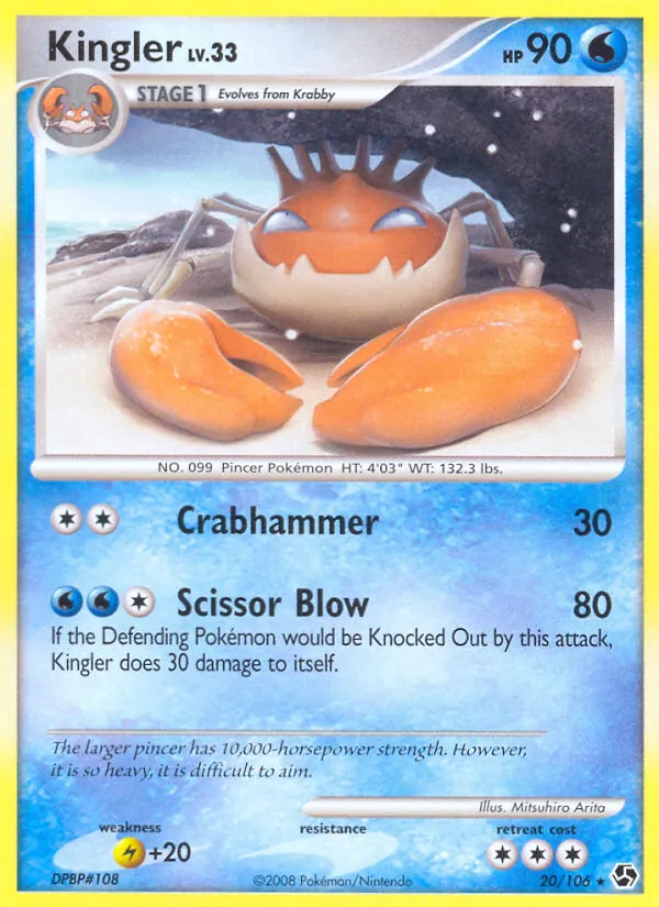Kingler full card art