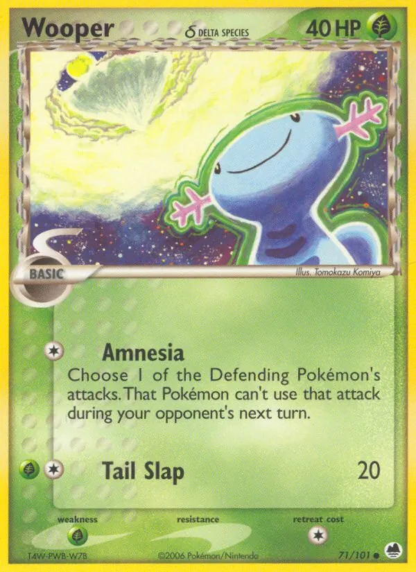 Wooper δ full card art