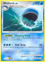 Wailord · Great Encounters Pokémon card