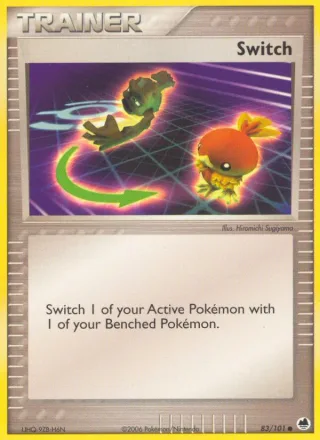 Switch #83 · Dragon Frontiers Pokémon card