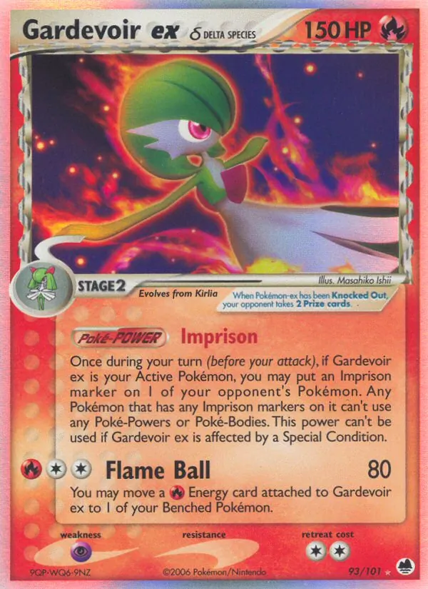Gardevoir ex δ full card art