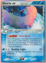 Altaria ex δ · Dragon Frontiers Pokémon card