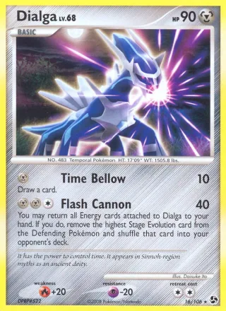 Dialga #16 · Great Encounters Pokémon card
