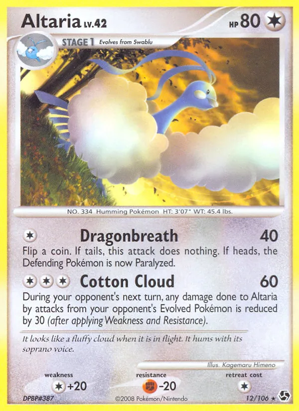 Altaria full card art