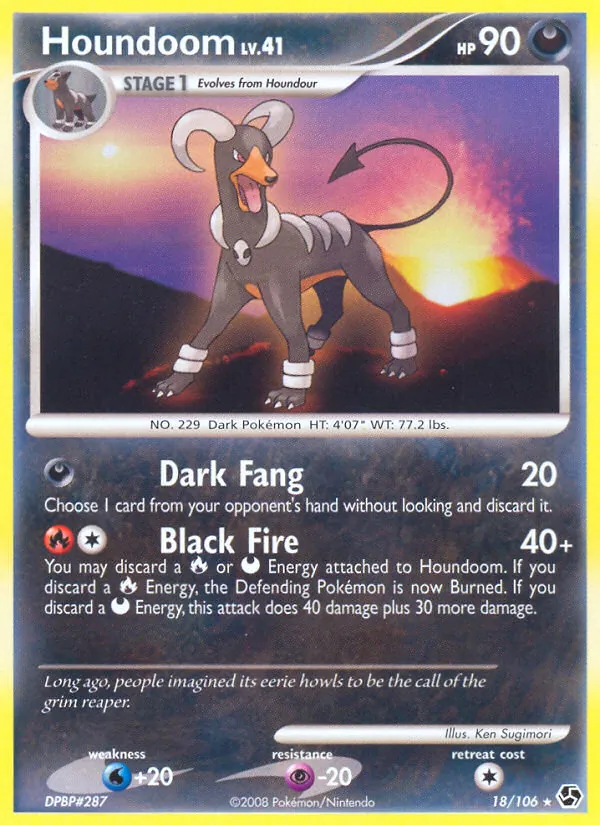 Houndoom full card art
