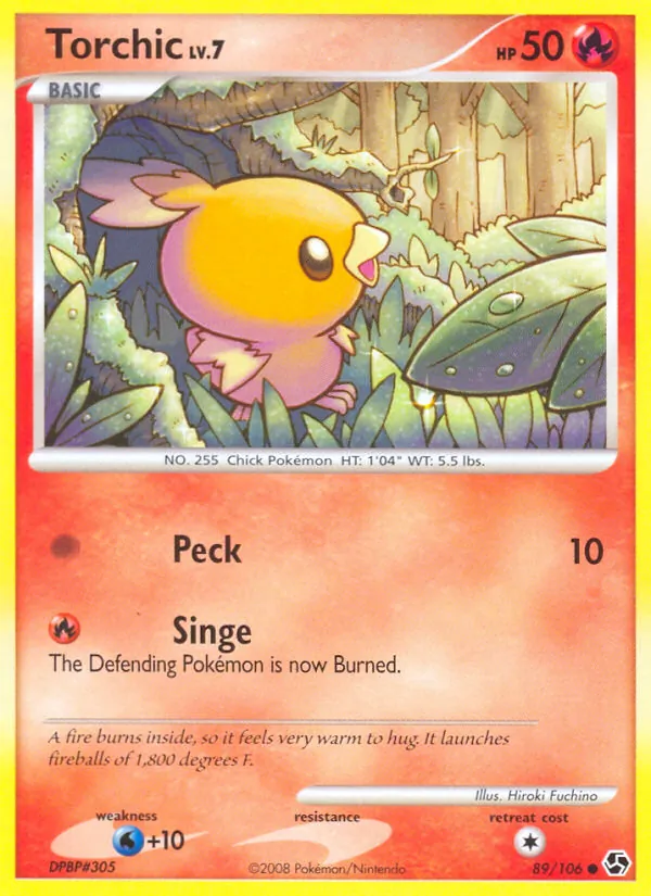 Torchic full card art