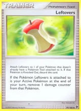 Leftovers · Great Encounters Pokémon card