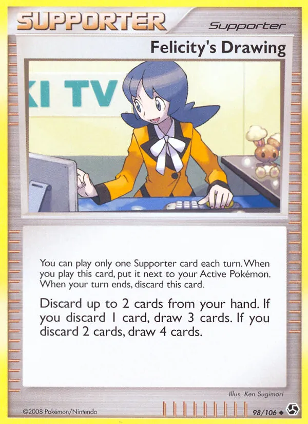 Felicity's Drawing full card art