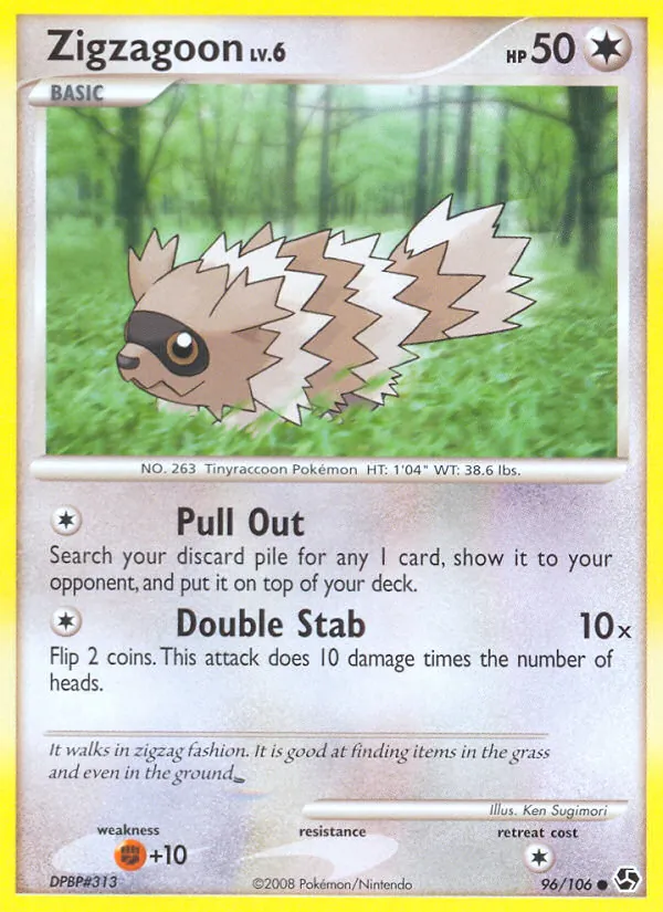 Zigzagoon full card art
