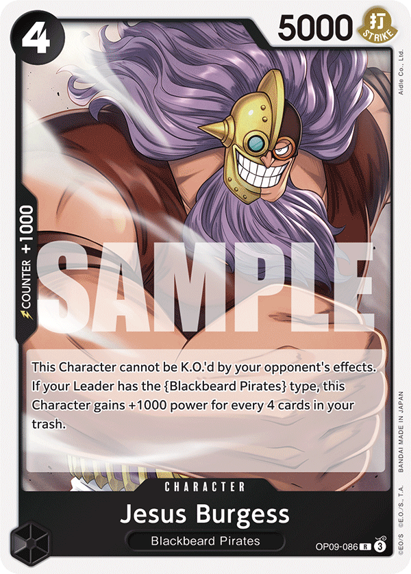Jesus Burgess full card art