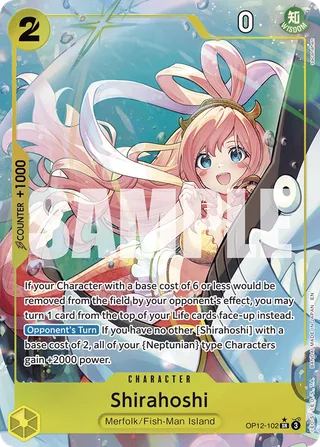 Shirahoshi (Alternate Art) #OP12-102-alternate-art · Legacy of the Master One Piece card
