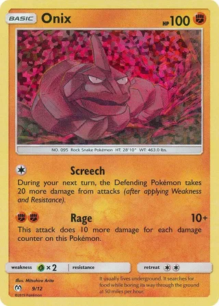 Onix #9 · McDonald's Collection 2019 Pokémon card