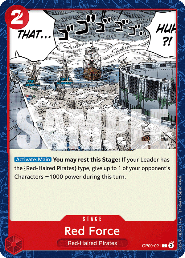 Red Force full card art