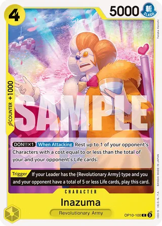 Inazuma #OP10-100 · Royal Blood One Piece card