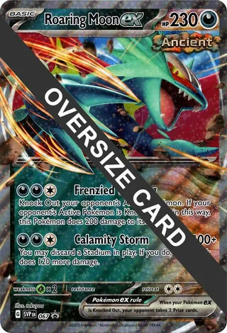 Roaring Moon ex - 067 #067 · Jumbo cards Pokémon card