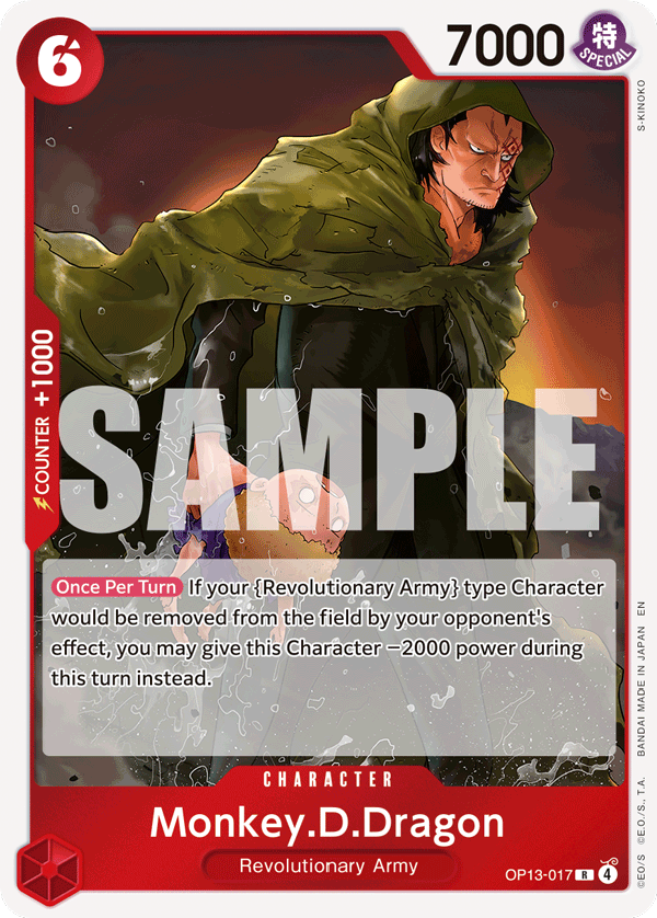 Monkey.D.Dragon full card art