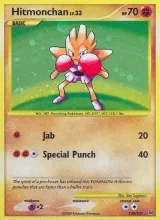 Hitmonchan · Platinum Pokémon card