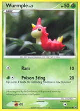 Wurmple · Platinum Pokémon card