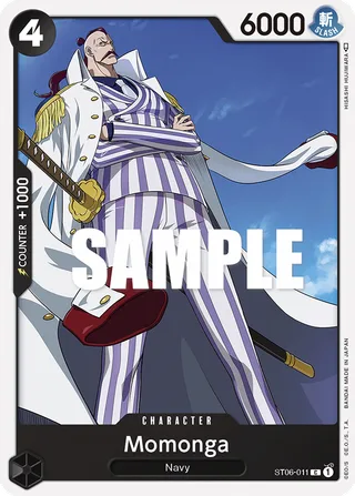 Momonga #ST06-011 · ST-06: Starter Deck 6 Absolute Justice One Piece card