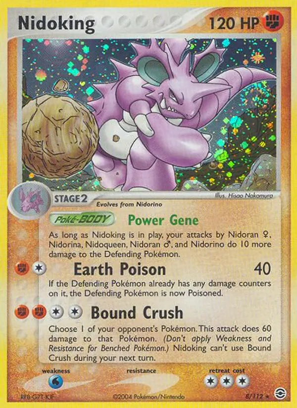 Nidoking full card art