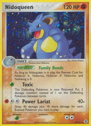 Nidoqueen #9 · FireRed & LeafGreen Pokémon card