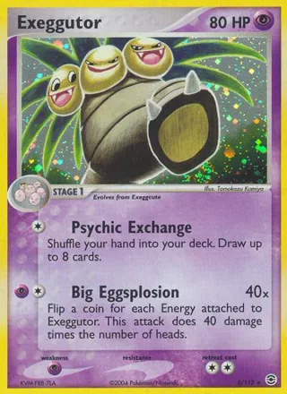 Exeggutor #5 · FireRed & LeafGreen Pokémon card