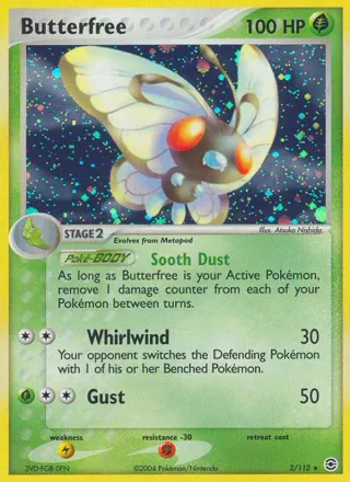 Butterfree #2 · FireRed & LeafGreen Pokémon card