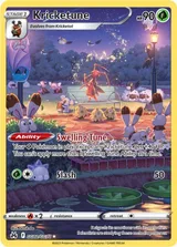 Kricketune · Crown Zenith Galarian Gallery Pokémon card