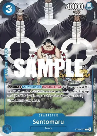 Sentomaru (CS 2023 Celebration Pack) #ST03-007-cs-2023-celebration-pack · One Piece Promotion Cards One Piece card