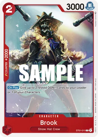 Brook (Winner Pack Vol. 4) #ST01-011-winner-pack-vol-4 · One Piece Promotion Cards One Piece card