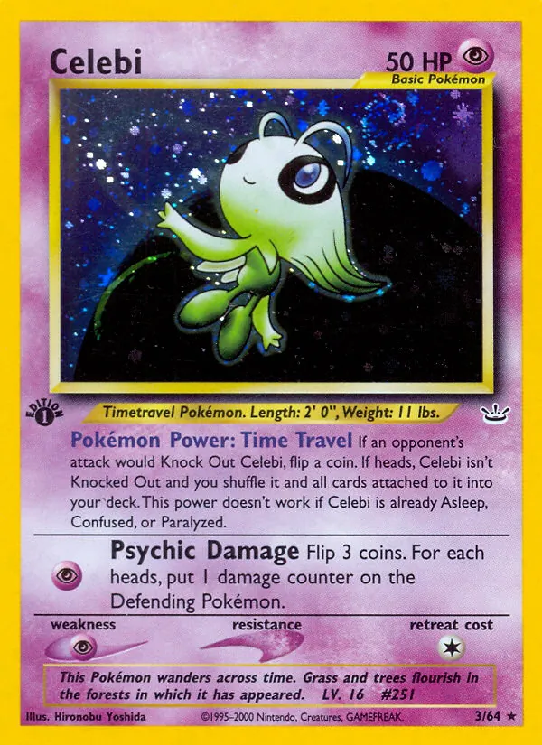 Celebi full card art