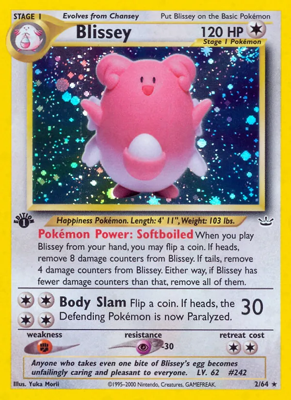 Blissey full card art