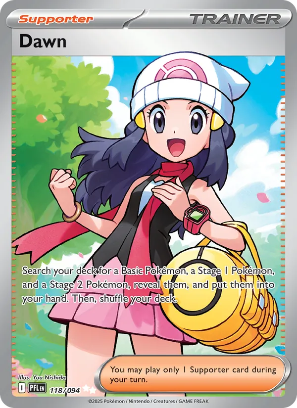 Dawn full card art