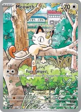 Meowth · Phantasmal Flames Pokémon card