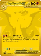 Mega Charizard X ex · Phantasmal Flames Pokémon card