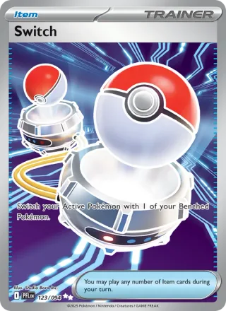 Switch #123 · Phantasmal Flames Pokémon card