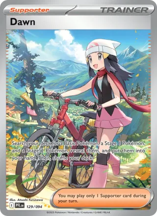Dawn #129 · Phantasmal Flames Pokémon card