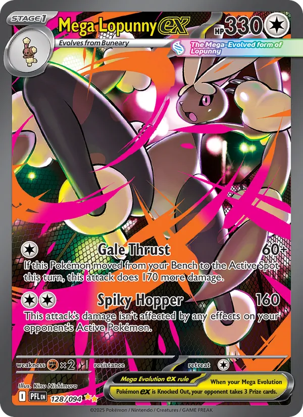 Mega Lopunny ex full card art