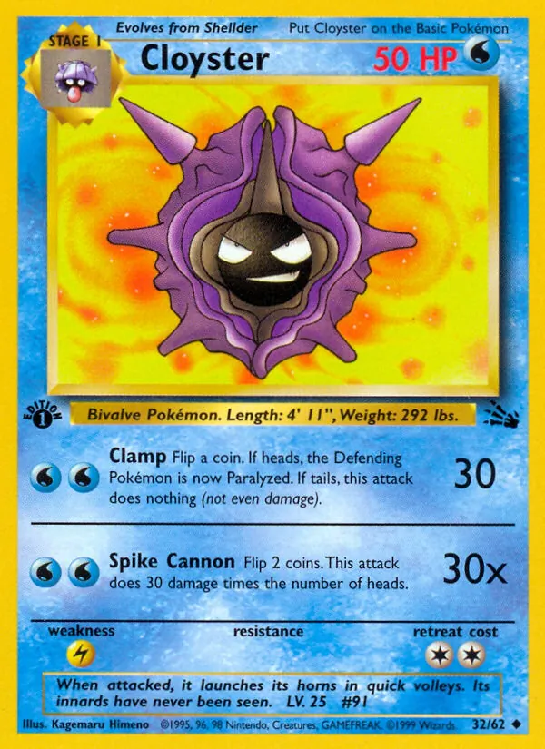 Cloyster full card art