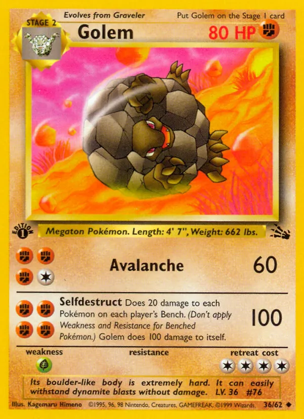 Golem full card art